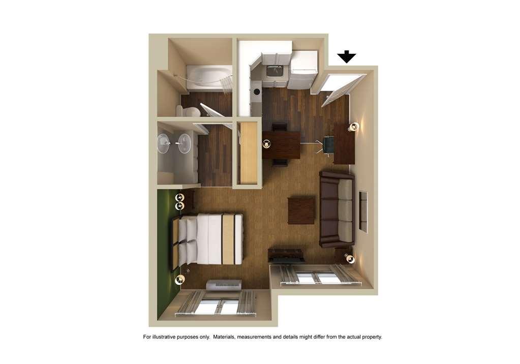 Extended Stay America Suites - Philadelphia - Horsham - Dresher Rd Habitación foto